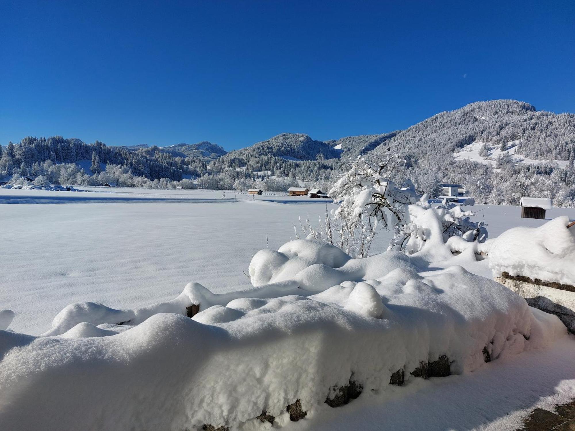 Ferienwohnung Oberstdorf Buitenkant foto