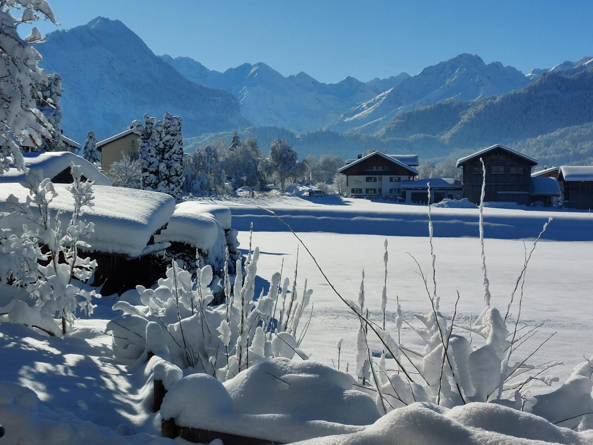 Ferienwohnung Oberstdorf Buitenkant foto