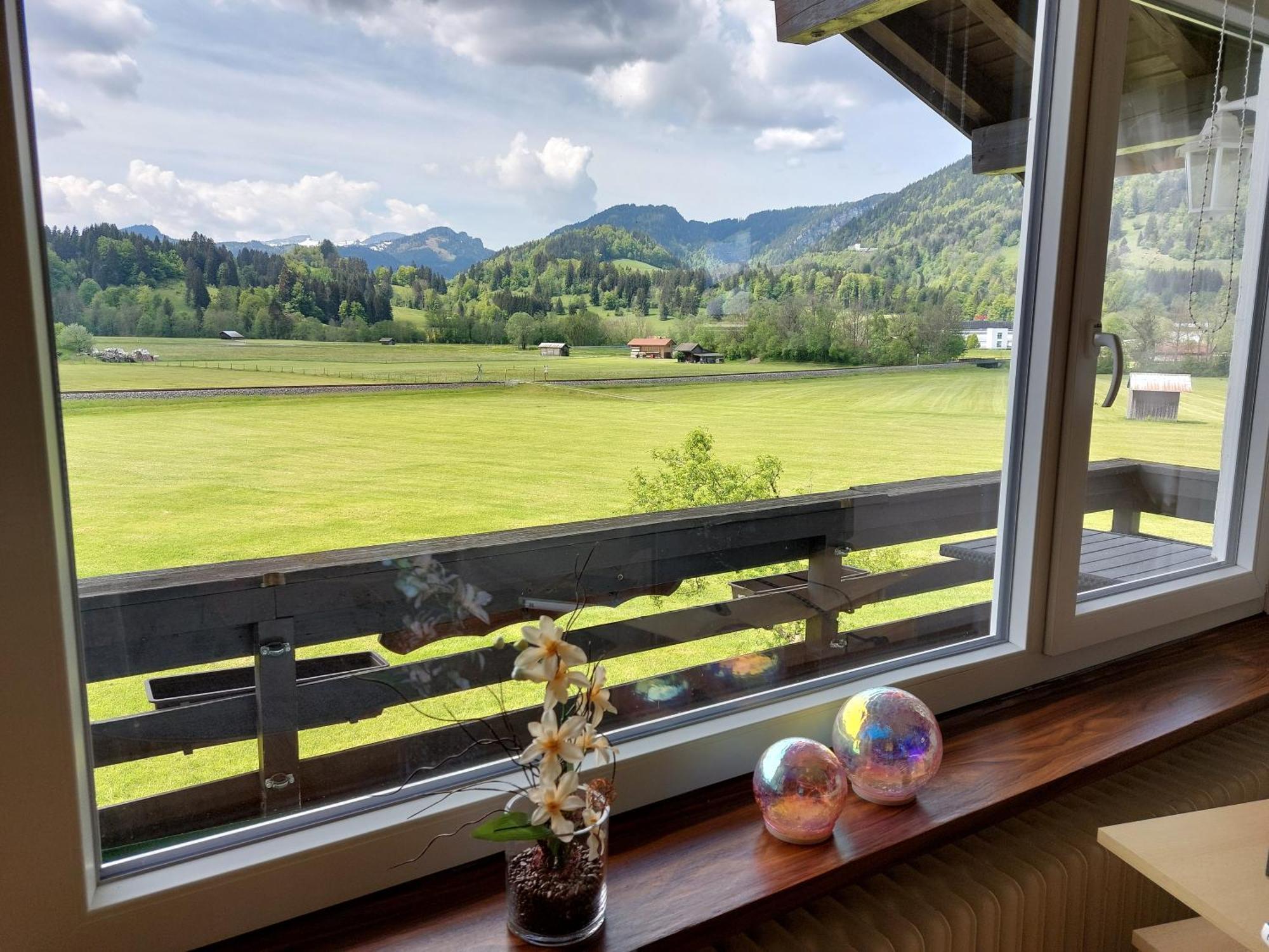 Ferienwohnung Oberstdorf Buitenkant foto